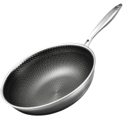 PLUS会员：帅康 蜂窝不粘炒锅 32cm