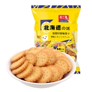 plus会员：格兰娜 海盐柠檬味饼干 雪花酥原料360g/袋