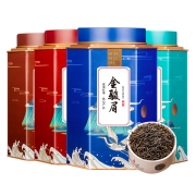 香友 武夷红茶 金骏眉 红茶茶叶散罐装 125g