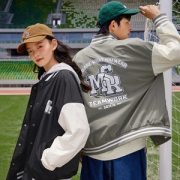 森马 男女 美式复古棒球服