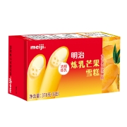 明治（meiji）炼乳芒果雪糕 63g*6支 彩盒 冰淇淋