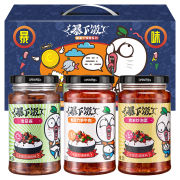 JI XIANG JU 吉香居 暴下饭牛肉酱礼盒 250g*3瓶*2件