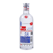 有券的上：牛栏山 绵柔圆玻 国际版 二锅头 清香型 白酒 58度 500ml 单瓶装