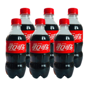 10点、前10000件：Coca-Cola 可口可乐 300ML *6瓶