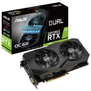 华硕（ASUS） DUAL-RTX2060-EVO 12G RTX2060电竞游戏显卡组装机独立显卡 DUAL-RTX2060-O6G EVO