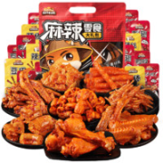 三只松鼠 鸭脖麻辣零食大礼包 500g