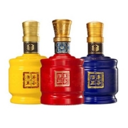 PLUS会员：FORGOOD 丰谷 酒王 经典酒王+蓝金+黄金 52度 浓香型白酒 500ml*3瓶 套装