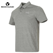 RockCloud柔软舒适户外棉感速干男士POLO衫短袖