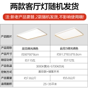 欧普照明（OPPLE）客厅灯LED吸顶灯北欧现代简约客厅卧室书房餐厅超薄灯饰灯具 品见调光调色