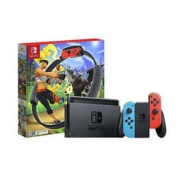 百亿补贴：Nintendo 任天堂 国行 Switch 游戏主机 续航增强版+《健身环大冒险》套装
