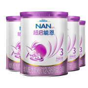 PLUS会员：Nestlé 雀巢 超启能恩 幼儿配方奶粉 3段 800g*4罐