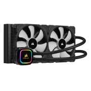 美商海盗船 (USCORSAIR) H115i RGB PRO XT 水冷CPU散热器 280mm冷排 双磁悬浮风扇 RGB冷头 支持LGA1700/AM5
