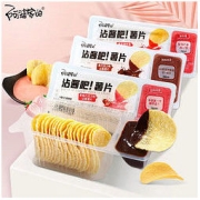 阿婆家的 沾酱薯片零食大礼包解馋追剧小零食好吃不贵整箱便宜批发