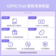OPPO Pad平板 11英寸 2.5K 120Hz高刷护眼屏 8360mAh 骁龙870 8+128GB 影音娱乐办公学生网课平板电脑 耀夜黑