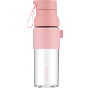 LOCK&LOCK 乐扣乐扣 LLG594PIK-500ML 玻璃杯 500ml 粉