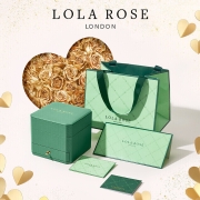 Lola Rose罗拉玫瑰 Cube系列小棕表白贝女英国时尚石英女士手表白母贝方形生日礼物