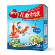 三全 儿童水饺 虾仁胡萝卜口味 300g 42只 早餐水饺 速冻饺子 蒸饺 煎饺
