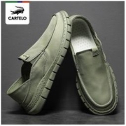 CARTELO 卡帝乐鳄鱼 男士休闲帆布鞋 YS9901-22