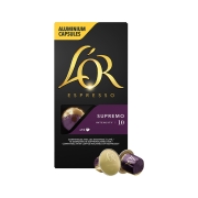 LOR 法国进口咖啡胶囊 阿拉比卡豆 苏帕摩5.2g*10粒/盒
