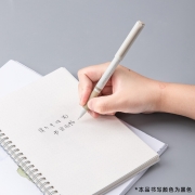 得力(deli)零系0.38mm中性笔学生签字笔 全针管 12支/盒DL-A262黑