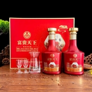 五粮液（WULIANGYE）富贵天下500ml*2瓶