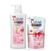 百亿补贴：CLEAR清扬 洗发水 樱花香型 500g+200g