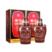 88VIP会员：汾酒 老白汾53度475ml*2瓶清香型高度白酒（送礼袋）酒水