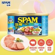 世棒（SPAM）午餐肉罐头清淡口味198g 开罐即食早餐火锅烧烤麻辣香锅香肠烤肠火腿