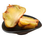 京东极速版：余府王全型榨菜头辣味白味榨菜脆口菜多规格可选脆爽榨菜 400g*2袋【不辣】实惠装（一元购券+3.5元）