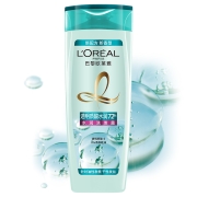 欧莱雅（LOREAL） 透明质酸水润洗发露400ml（无硅油）（新老包装随机发货）