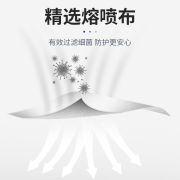 仁和米阿卡一次性口罩三层防护儿童成人专用100只透气型夏季薄 【成人医用口罩】100只（10袋）