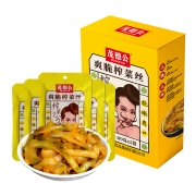 88VIP：茂德公 爽脆榨菜丝80g*5包*2件阿卜 精武卤香 不辣鸭肉零食大礼包260g*2件