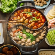 凤祥食品 鸡肉木耳小丸子1kg 出口日本欧盟级食材 涮火锅食材丸子烧烤手工鸡肉丸子关东煮煲汤