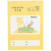 晨光(M&G)文具36K/14张小学生作业本 记事笔记本子 拼音田字格本簿 史努比系列生字本铁钉本 5本装SPYA3730