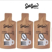 天猫U先：Seesaw  斑马  超浓常温咖啡原液  大容量浓缩深度烘焙醇苦  3条