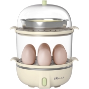 小熊煮蛋蒸蛋器机双层自动断电家用小型1人迷你宿舍鸡蛋早餐神器