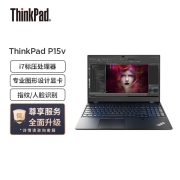 联想笔记本ThinkPad P15v(02CD)英特尔酷睿i7 15.6英寸高性能本设计师工作站(i7-10750H 16G 512G P620 4G)