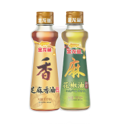 金龙鱼 调味油 芝麻油100ml+花椒油100ml  *10件