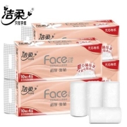 京东特价app： 洁柔  粉Face 4层加厚 卷纸*10卷