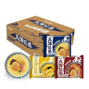 今麦郎 高汤豚骨鸡汤拉面21袋方便面整箱批发泡面袋装速食宿舍夜宵
