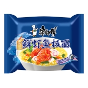 康师傅  方便面 经典鲜虾鱼板 泡面袋装速食 五连包 98g*5包
