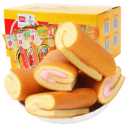 京东特价APP、陪伴计划: 盼盼 瑞士卷混合味 500g/散装 约24个