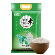 苏宁自营 北大荒东北长粒香大米5KG 当季新米 现磨现发 米砖包装