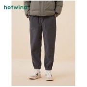 百亿补贴：hotwind 热风 男士拼接卫裤 F28M1404