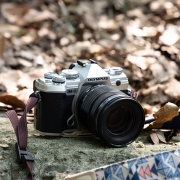 奥林巴斯（OLYMPUS）E-M5 Mark III EM5三代 微单相机 数码相机 微单套机 银色（12-45mm F4 PRO）