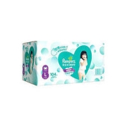 Pampers 帮宝适 清新帮系列 婴儿拉拉裤 L104片