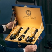 郎酒 青花郎陈酿 酱香型白酒 53度500ml*2瓶 礼盒装  国庆好礼