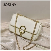 Josiny 卓诗尼 2022新款小方包百搭单肩包时尚高级感链条斜挎包潮流手提包