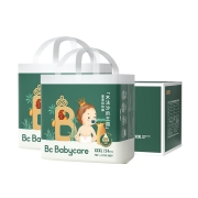 babycare 皇室木法沙的王国拉拉裤 大号尿不湿成长裤新升级弱酸箱装XXXL48片(≥17kg)
