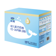PLUS会员：JUNLEBAO 君乐宝 乐纯系列 幼儿配方奶粉 3段 1200g